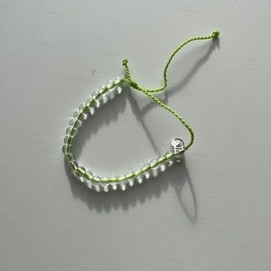 Beaded bracelet (green)